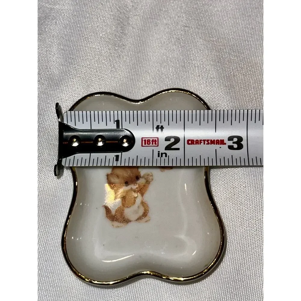 Designers collection: cuddly kittens trinket dish candle plate jewelry plate